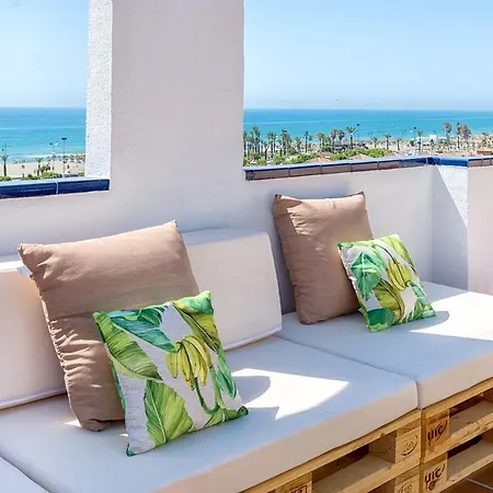 Apartamento Iloftmalaga ático Playa De álamos *